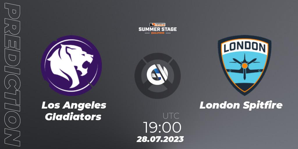 Los Angeles Gladiators - London Spitfire: прогноз. 28.07.23, Overwatch, Overwatch League 2023 - Summer Stage Qualifiers
