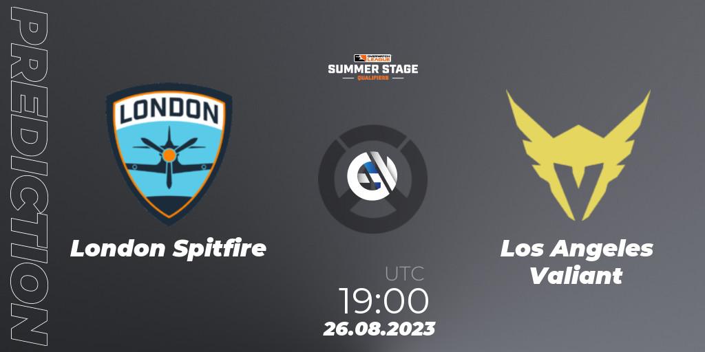London Spitfire - Los Angeles Valiant: прогноз. 26.08.23, Overwatch, Overwatch League 2023 - Summer Stage Qualifiers