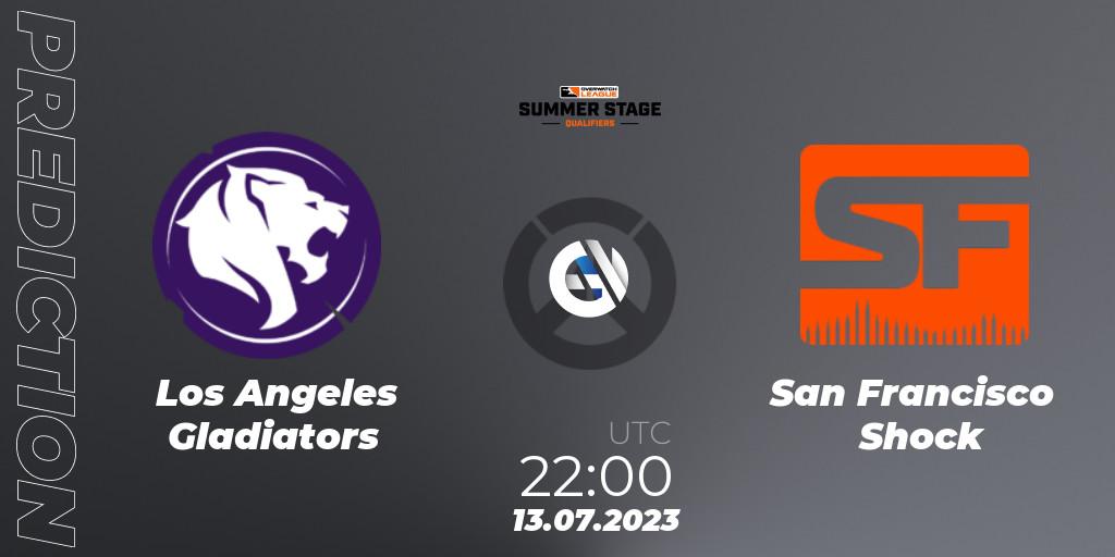 Los Angeles Gladiators - San Francisco Shock: прогноз. 13.07.23, Overwatch, Overwatch League 2023 - Summer Stage Qualifiers