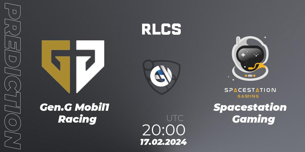 Gen.G Mobil1 Racing - Spacestation Gaming: прогноз. 17.02.24, Rocket League, RLCS 2024 - Major 1: North America Open Qualifier 2