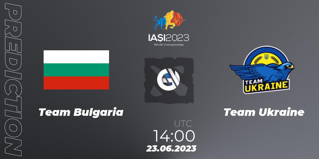 Team Bulgaria - Team Ukraine: прогноз. 23.06.23, Dota 2, IESF Europe B Qualifier 2023