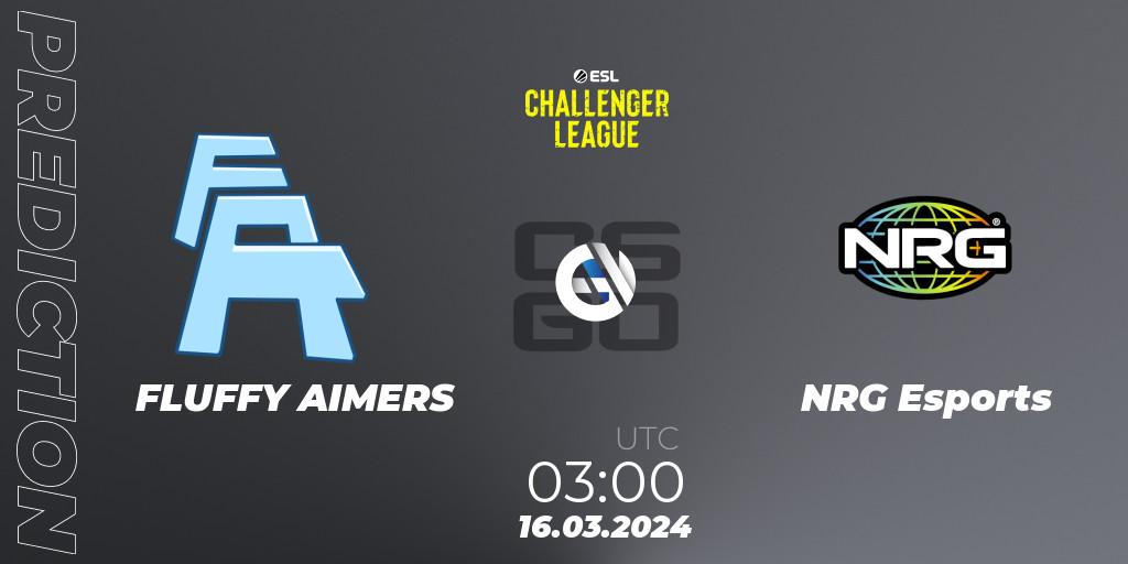 FLUFFY AIMERS - NRG Esports: прогноз. 16.03.24, CS2 (CS:GO), ESL Challenger League Season 47: North America