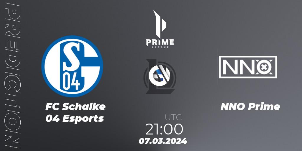 FC Schalke 04 Esports - NNO Prime: прогноз. 07.03.24, LoL, Prime League Spring 2024 - Group Stage