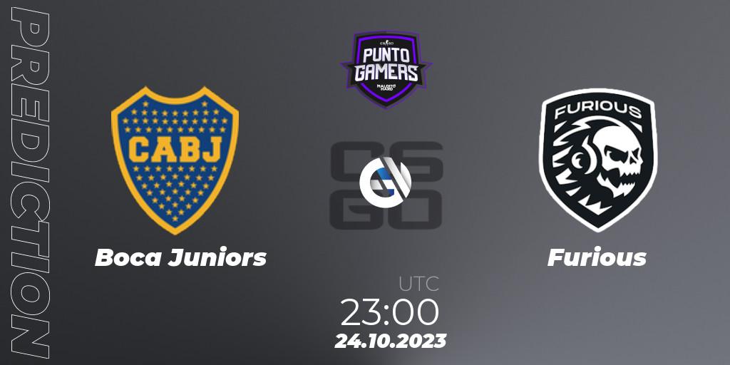 Boca Juniors - Furious: прогноз. 24.10.23, CS2 (CS:GO), Punto Gamers Cup 2023