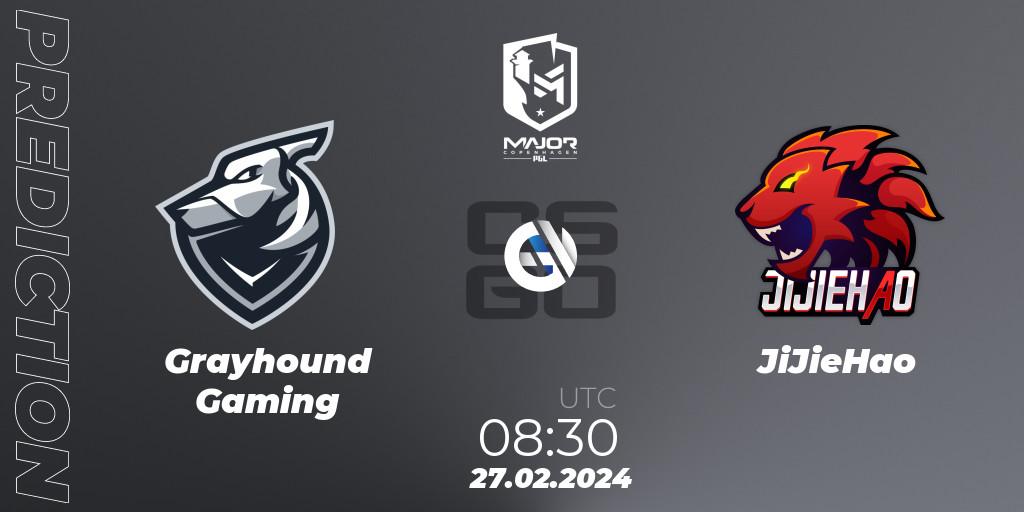 Grayhound Gaming - JiJieHao: прогноз. 27.02.24, CS2 (CS:GO), PGL CS2 Major Copenhagen 2024 Asia RMR