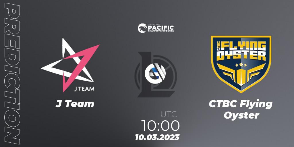 J Team - CTBC Flying Oyster: прогноз. 10.03.23, LoL, PCS Spring 2023 - Group Stage