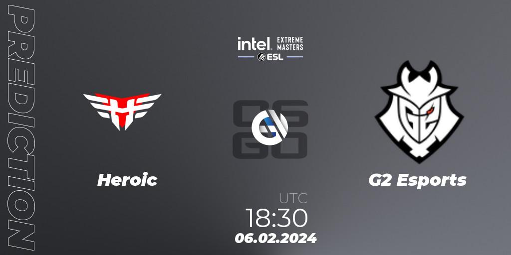 Heroic - G2 Esports: прогноз. 06.02.24, CS2 (CS:GO), IEM Katowice 2024