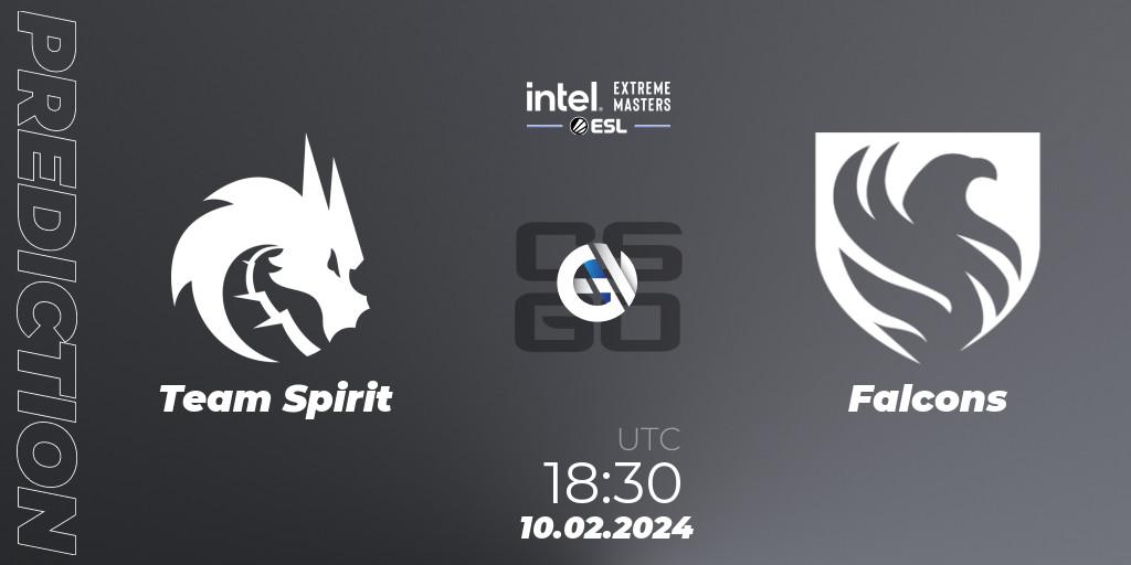 Team Spirit - Falcons: прогноз. 10.02.24, CS2 (CS:GO), IEM Katowice 2024