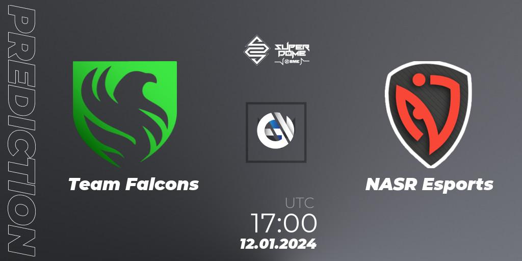 Team Falcons - NASR Esports: прогноз. 12.01.24, VALORANT, Superdome 2023 - Egypt