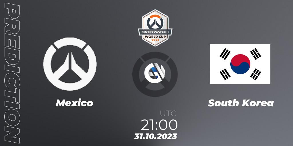 Mexico - South Korea: прогноз. 31.10.23, Overwatch, Overwatch World Cup 2023