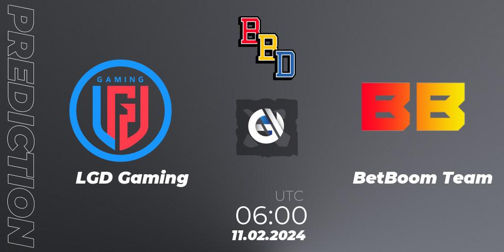 LGD Gaming - BetBoom Team: прогноз. 11.02.24, Dota 2, BetBoom Dacha Dubai 2024