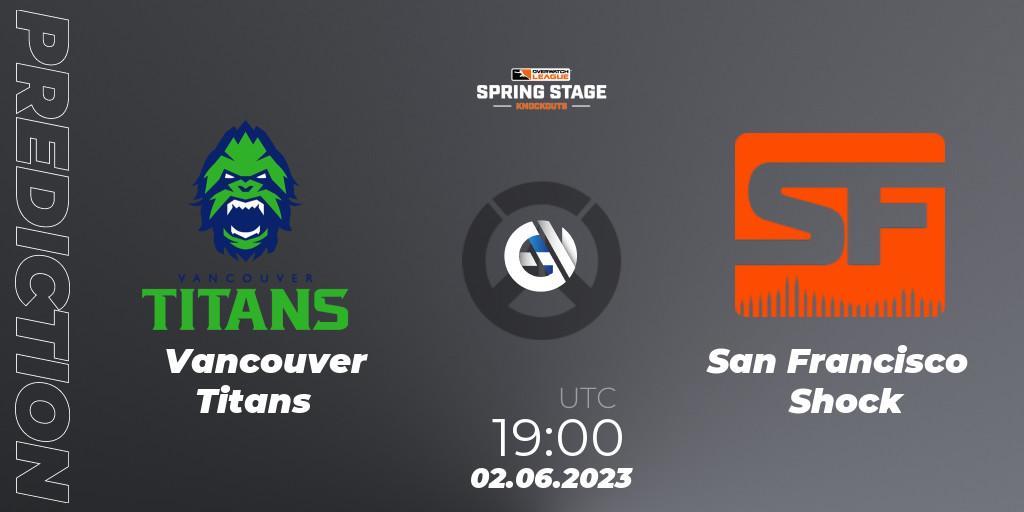 Vancouver Titans - San Francisco Shock: прогноз. 02.06.23, Overwatch, OWL Stage Knockouts Spring 2023