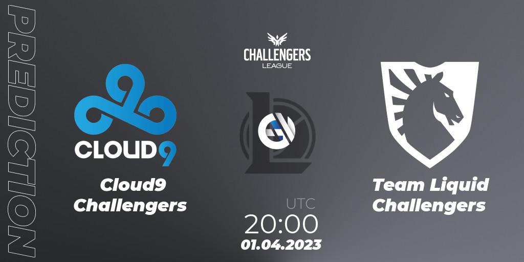 Cloud9 Challengers - Team Liquid Challengers: прогноз. 01.04.23, LoL, NACL 2023 Spring - Playoffs