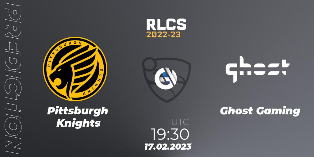 Pittsburgh Knights - Ghost Gaming: прогноз. 17.02.23, Rocket League, RLCS 2022-23 - Winter: North America Regional 2 - Winter Cup