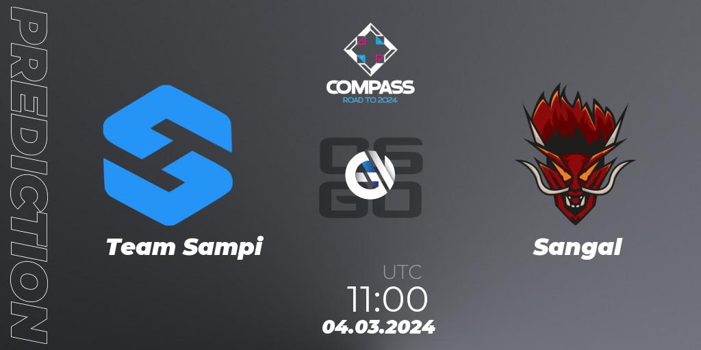 Team Sampi - Sangal: прогноз. 04.03.24, CS2 (CS:GO), YaLLa Compass Spring 2024 Contenders